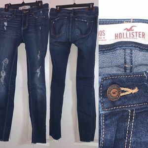 Hollister women’s jeans 00s low rise super skinny